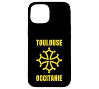 Toulouse Occitanie Cadeau Toulousain Toulousaine Occitània Coque pour iPhone 15