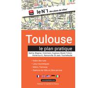 Toulouse - Plan de ville pratique | Blay Foldex