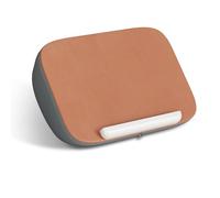 Tounee Support de lecture - Coussin beanbag ultra doux pour livres/tablettes - Lecture sans main lit/canapé - Réduit tension cervicale - Idéal lecteurs & tablettes - Gris