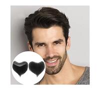 Toupee pour Hommes Postiche frontal for homme 100% cheveux humains, toupet en forme de V, base en peau fine, ligne de cheveux naturelle, unités de remplacement de la ligne des cheveux du front Postic