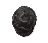 Toupet Cheveux 100% cheveux humains toupet Mono mâle perruque Durable mâle prothèse de cheveux toupet hommes 6 "système de remplacement de cheveux respirant for hommes Perruque pour Homme(30mm Wave,7x