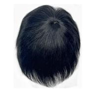 Toupet de cheveux humains for hommes, postiches à clipser for hommes Hairline Fine(16x18cm)