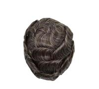 Toupet pour hommes Toupet pour hommes Cheveux humains Nouvelle dentelle complète Coquine Base Perruque respirante Prothèse capillaire masculine Système de Cheveux Unité de Système de Cheveux pour
