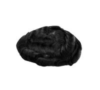 Toupet pour hommes Toupet pour hommes Cheveux humains Nouvelle dentelle complète Coquine Base Perruque respirante Prothèse capillaire masculine Système de Cheveux Unité de Système de Cheveux pour