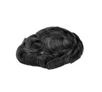 Toupet pour hommes Toupet pour hommes Cheveux humains Nouvelle dentelle complète Coquine Base Perruque respirante pour prothèse capillaire masculine Unité de système de cheveux pour hommes Perruque