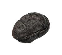 Toupet pour hommes Toupet pour hommes Cheveux humains Nouvelle dentelle complète Coquine Base Perruque respirante Prothèse capillaire masculine Système de Cheveux Unité de Système de Cheveux pour
