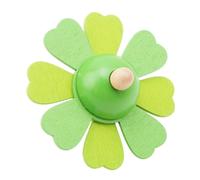 Toupie À Fleurs En Bois Pour Enfants, Jouets Classiques Éducatifs Traditionnels Pour Le Développement De L'intelligence, Cadeau De Noël Lava1