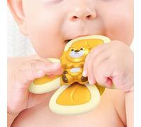 Toupie À Rotation 3 Pièces/Ensemble, Jouets Éducatifs Pour Enfants, Avec Ventouse Sûre, Coordination ¿Il-Main, Dessin Animé, Cadeau