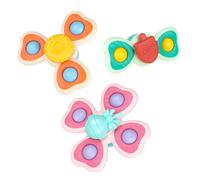 Toupie À Ventouse Pour Bébé, Nouveau Jouet Classique Et Amusant Pour Enfant, 3 Pièces