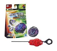 Hasbro Beyblade Burst QuadDrive, Starter Pack avec toupie Roar Balkesh B7 Type défense/Endurance et Lanceur, Jouet pour Enfants