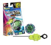 Toupie Beyblade Burst QuadStrike - BEYBLADE - Starter Pack Chain Kerbeus K8 - Bleu - Défense/Endurance