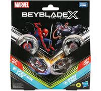 Toupie Beyblade - Série X Marvel - Lot de 2 - Modèle aléatoire - Multicolore