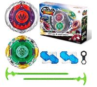 Toupie de combat métallique - SWAPY - Série Split Night Owl - 2 en 1 - Vert - À partir de 5 ans - 380 g