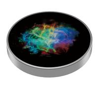 Toupie étoilée Mini Lumineuse en Acier Inoxydable Anti-Stress Spin Top Poli Portable Toupies pour Adultes Enfants Anniversaire Style1