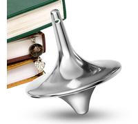 Toupie Gyroscope de Bureau - Petit Gyroscope Rotatif pour Bureau, Idéal pour Le Cinéma, Jeu de Doigt | Jouet Antistress Rotatif à Poser sur Le Bout des Doigts,Accessoire Collectionneur