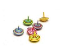 Toupie - LEGLER - Toupie spirale - Lot de 6 - Multicolore - Pour enfants à partir de 3 ans