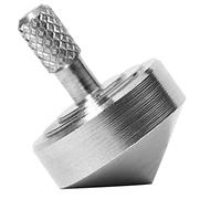 Toupie Magique, Mini Jouet Gyroscope en métal argenté, retournement Automatique sans résistance pour Enfants, noël