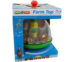Toupie musicale Bass et Bass Ferme Multicolore G
