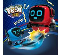 Toupie Rotative 2 En 1, Nouveauté Créative, Jouet De Combat Robot, Règle De Traction Classique, Lanceur D'inertie, Cascade
