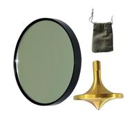 Toupie rotative Classique en métal - Jouet Gyroscope de Bureau - pour, Adolescents, Adultes, école, Salle de Classe, Lieu de Travail, intérieur, soulagement du Stress, Bureau