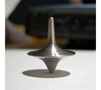 Toupies rotatives de précision en métal haut de gamme exquis parfait équilibre de bureau gyroscopique totem vintage en alliage de zinc