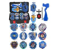 Toupies Turbo, De Gyroscopes 4D Set, 12 ToupieTurbo et 3 Lanceurs, Cadeaux pour Enfants,HHLAN