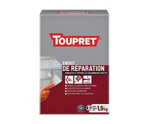 Toupret Enduit De Réparation Poudre Boite 1,5 Kg