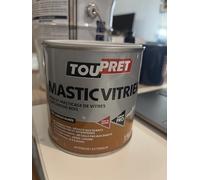 Toupret LSMABLA01 Mastic Vitrier 1 Kg, Blanc