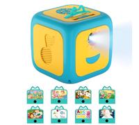 Toupus Projecteur de narration pour enfants, machine de rêve d'histoire pour tout-petits, cadeaux d'anniversaire pour enfants à partir de 3 ans, projecteur de livre d'histoires avec histoires, musique