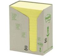 Tour 16 blocs 100f 76 X 127mm 100% recyclé. Coloris jaune G