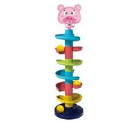 Tour à billes à 7 couches pour tout-petits, jouets pour tout-petits, tour d'apprentissage rotative, jeu de jouets éducatifs pour bébés et tout-petits