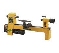 Tour à bois avec banc en fonte TBS400B - FARTOOLS - 250 W - Noir et gris - Bois