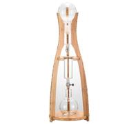 Tour à café froid, Goutteur réglable de 500 ml/16,9 oz, machine à infusion froide en verre amovible avec filtre goutte réutilisable, cadeau pendaison crémaillère for les amateurs café