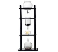 Tour à café froid, Tour d'infusion à froid for café glacé, 1000 ml, avec goutteur réglable, machine glaçons égouttement lent for la maison, le bureau, cadeau de pendaison crémaillère for les amateurs