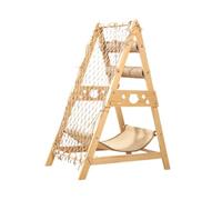 ＡＷＨＡＯ Tour à Chat avec hamac, pour Chats d'intérieur, Condo interactif, Griffes, Poste à gratter, Cadre d'escalade pour Le Repos