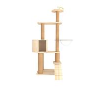 Tour À Chat Capsule Spatiale Pour Chat Support Pour Chat Plate-forme De Saut Pour Chat Litière Pour Chat Arbre À Chat Cadre D'escalade Pour Chat En Bois Massif Arbre À Chat Arbre À Grimper(40*60*162cm