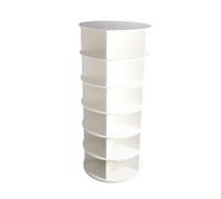 Tour à Chaussures rotatives Tower à 360 degrés Multifonctionnels Softvil Organizer Organizer Shoe Display Stand for Entryway Hallway Living Room (6 Couches)