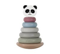 Tour À Empiler Panda En Bois Bois TU