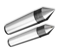 Tour à haute précision en acier au carbone, Pointe en alliage d'outil CNC central for meuleuse de tour MT2 MT3 MT4(MT3-12mm)