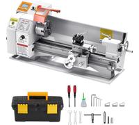 Tour à métaux 220x450mm - Tour 1250W à avance automatique - Tour de précision pour le travail des métaux
