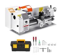 Tour à Métaux d'établi-Duoku-avec Alimentation Automatique-Moteur Sans Balais 1250 W-Vitesse Maximale de 2500 tr/min