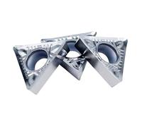 Tour à métaux en aluminium, outil de coupe avec insertion carbure CNC, TCGT090202 TCGT090204 TCGT090208 TCGT110202 TCGT110204 TCGT16T304, 10 pièces(TCGT16T308 AK H01)