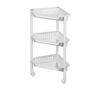 Tour à roulettes avec Paniers de Rangement - Blanc