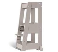 TiSsi Tour d'apprentissage, tour d'exploration Montessori évolutif en hêtre - 100539, Storm Grey