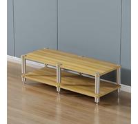 Tour AV robuste - Support Ma Sto pour projecteur, lecteur DVD, console de jeu et décodeur de câble - Support de divertissement portable pour home cinéma - Design en bois