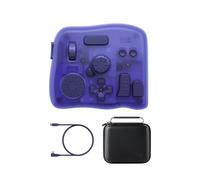 TOUR BOX Elite Plus, All-in-One Clavier Bluetooth Programmable pour Montage Vidéo, Retouche Photo & Étalonnage, Illustration, Compatible iPad, Android, Procreate, Adobe et Plus (Midnight Indigo)