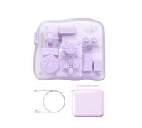 TOUR BOX Elite Plus, All-in-One Clavier Bluetooth Programmable pour Montage Vidéo, Retouche Photo & Étalonnage, Illustration, Compatible iPad, Android, Procreate, Adobe et Plus (Aurora Violet)