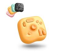 TOUR BOX Lite Bluetooth - Clavier d’Édition Compact & Contrôleur Macro avec Logiciel Personnalisable pour Artistes Numériques, Photographes & Créateurs de Contenu, sans Fil (Sunny Yellow)
