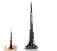 Tour Burj Khalifa, Ornement de Tour,Ornements de Tours, Statue de Burj Khalifa, modèle de Tours de Dubaï Miniature,Tourss de Dubaï,décoration de Bureau, Artisanat d'art pour Chambre à Coucher,café