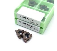 Tour CNC En Carbure Pour Acier Inoxydable, 16ERM 16IRM 11W 14W AG55 AG60 LF6018 LF6118 Plaquettes de Carbure CNC(16IRM AG60 LF6118)